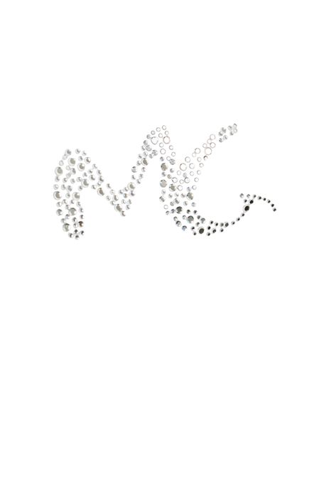 t-shirt logo strass Manila Grace | T060CUMA029